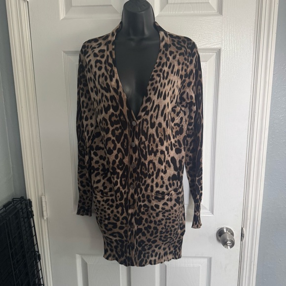 Ellison Animal Print cardigan - Picture 1 of 5